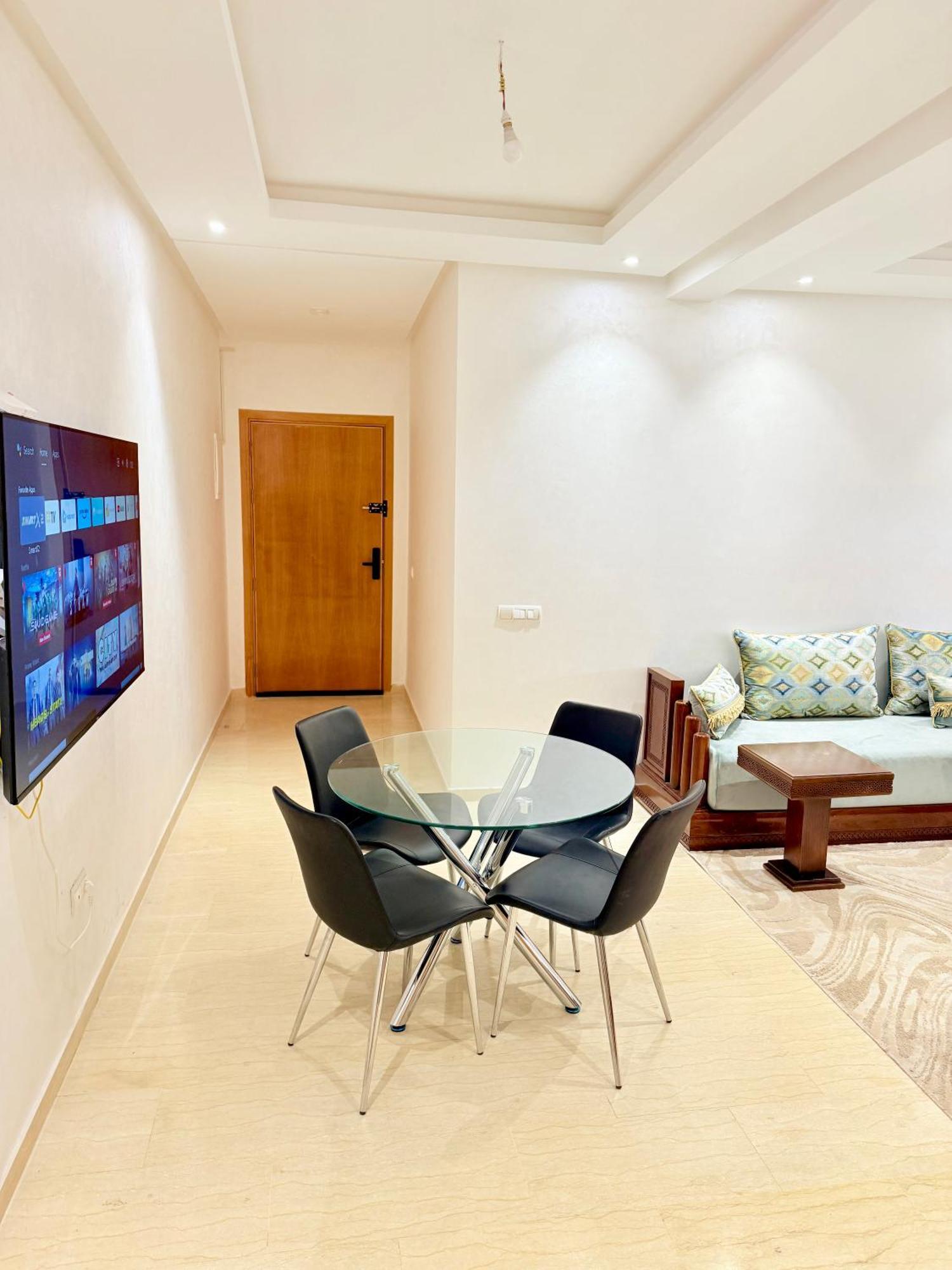 Chic Appartement 3Ch Confortable Vus Piscine * 马拉喀什